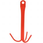 3 Prong 25cm Tack Hook Red No.534